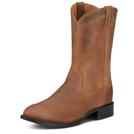 Ariat  Heritage Roper Western Cowboy Square Toe Boot - Men