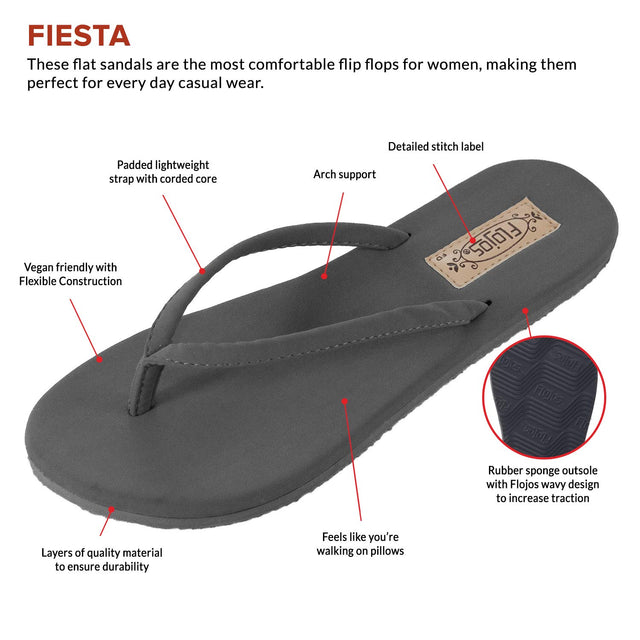 Flojos Fiesta Flip-Flops - Women