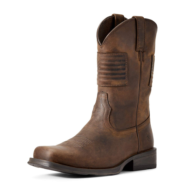 Ariat Rambler Patriot Cowboy Boots - Men